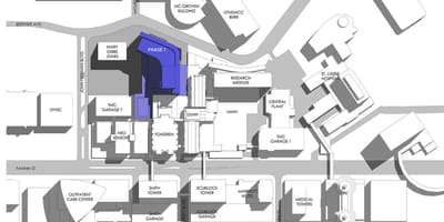 Методист эмнэлэг Хьюстон газрын зураг