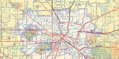 Зураг Хьюстон freeways